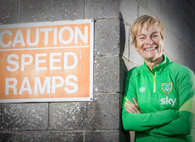 Republic of Ireland women's manager Vera Pauw pictured at FAI HQ.