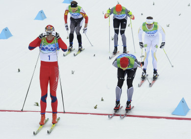 Men's 50km mass start cross country race at the 2010 Winter Olympics