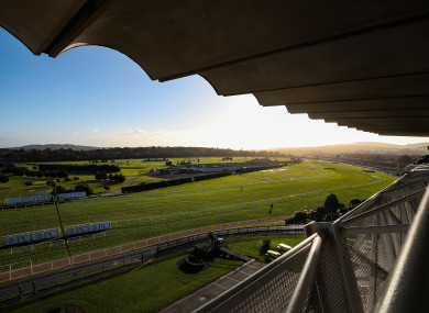 A view of Leopardstown Racecourse.