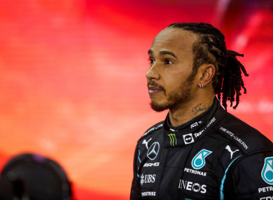 Lewis Hamilton (file pic).