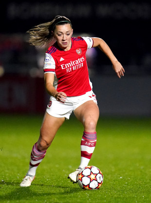 Katie McCabe will play a big role for Arsenal today.