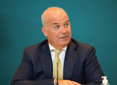 Chief Medical Officer Dr Tony Holohan.