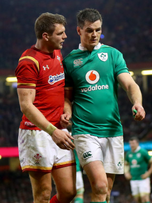 Dan Biggar and Johnny Sexton.
