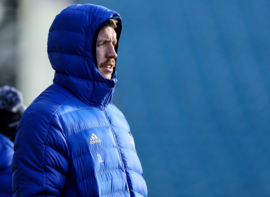 Leavy underwent a procedure to stabilise a wrist fracture (file photo).