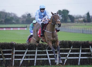 Honeysuckle, ridden by Rachael Blackmore.