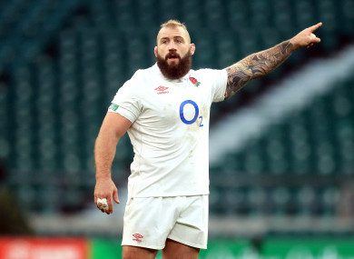 Joe Marler, file photo.
