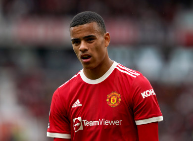 Mason Greenwood (file pic).