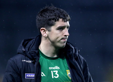 File photo of Kerry's Tony Brosnan.