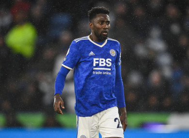 Wilfred Ndidi (file pic).