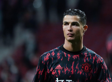 Cristiano Ronaldo.