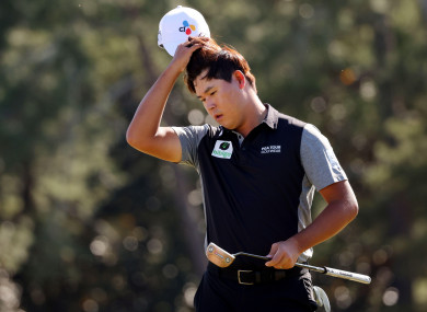 South Korea's Kim Si-woo (file pic).