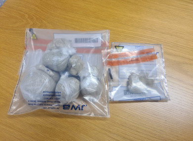 Garda photos of the seizure.