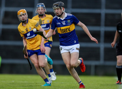 Tipperary's Paddy McCormack and Clare's Pairas Ó Sé