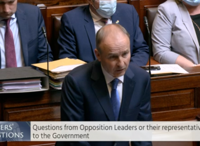 Martin said the Government