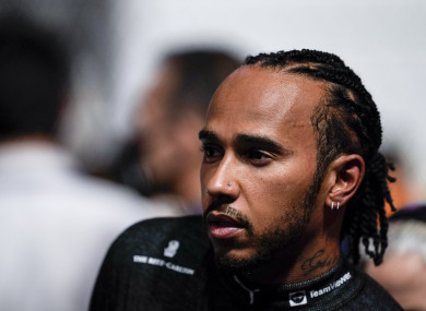 Lewis Hamilton has spoken up.