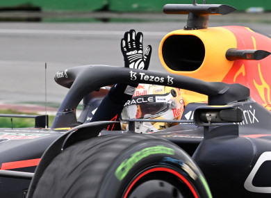 Max Verstappen in action at the Canadian Grand Prix.