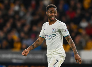 Raheem Sterling (file pic).