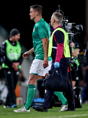 Sexton was forced off in the first half.