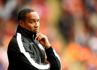 Reading manager Paul Ince (file pic).
