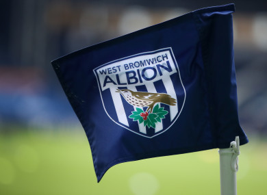 West Brom made the announcement on Thursday.
