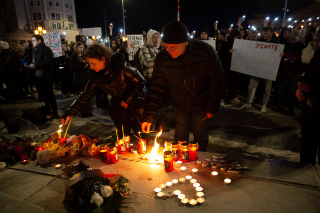 Thousands gather to remember victims of deadly club fire in North Macedonia The fire spread rapidly at Club Pulse, where more than 500 people were inside, leading to the deaths of 59 people.