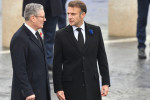 UK Prime Minister Keir Starmer and French President Emmanuel Macron