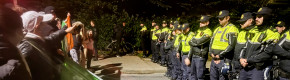 Gardaí hit with missiles for a second night while guarding Ipas centre in Citywest