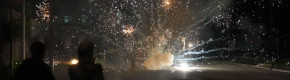 Video and photos show how violence escalated as gardaí came under attack for second night