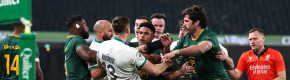 Springboks' scrum shreds Ireland as Farrell's men hit with five cards