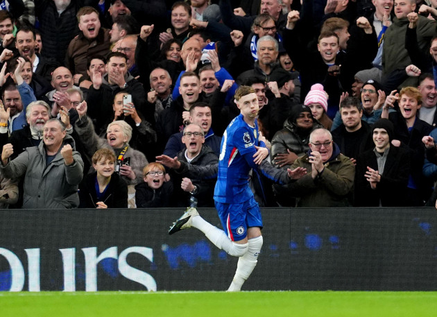 Cole Palmer scores on Chelsea comeback, Fulham win at Burnley for first time since 1951