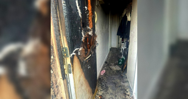 Young family left homeless after flat destroyed in mistaken identity arson attack