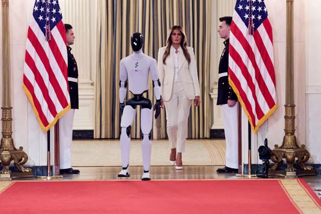 Melania and the robot: Humanoids are here, but they can’t replace humanity