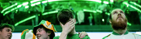 Delight turns to despair in Dublin as Ireland's World Cup dream dashed