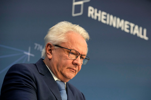 German defence giant addresses row over CEO's Ukraine 'housewives' comment