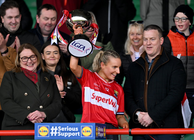 Late goals from Quirke and O'Regan help Cork to Division 1 title 