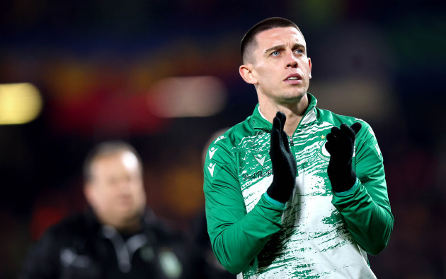 Shamrock Rovers midfielder Gary O'Neill reveals 'hammer blow' cancer diagnosis and recovery 