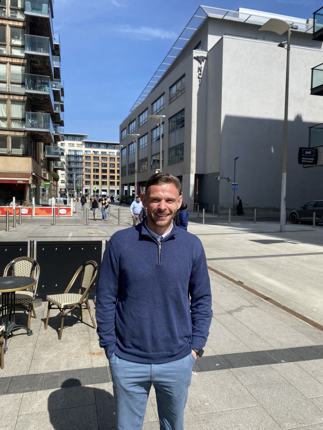 A new life surrounds Andy Boyle and he's ready to embrace the challenge