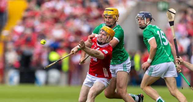 Late Cork points deliver Munster hurling win over 14-man Limerick