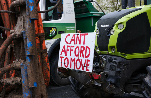The fuel protests have intensified power struggles in Ireland's farming lobby