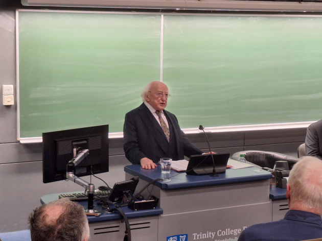 Michael D Higgins calls on Ireland to recover the 'moral standing' of the EU during its presidency