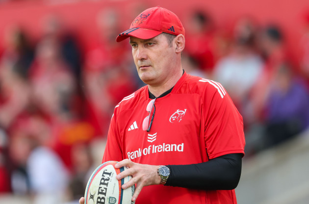 Munster confirm forwards coach Codling leaving for Top 14