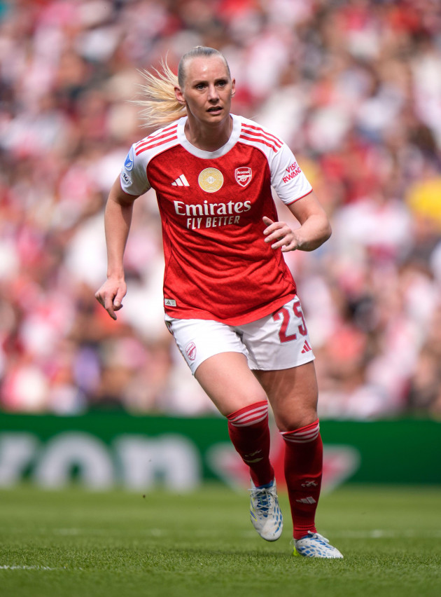 Disappointment for Brosnan and Everton as McCabe's Arsenal win at the death