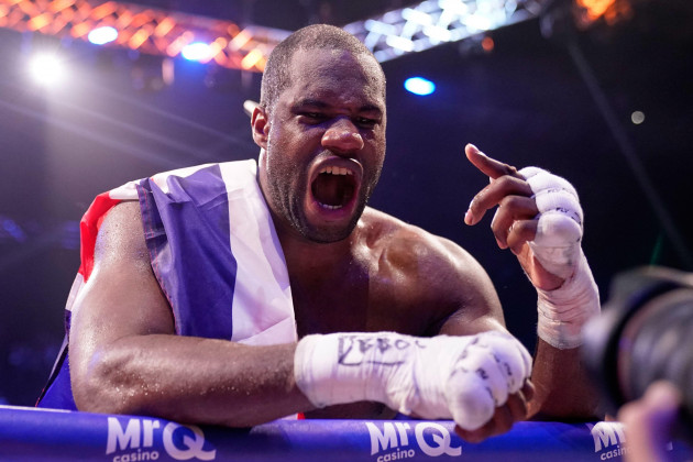 Dubois climbs off the canvas to become two-time world heavyweight champion