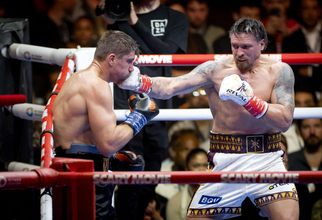 Usyk rocked, but heavyweight king beats Verhoeven in Egypt to retain titles