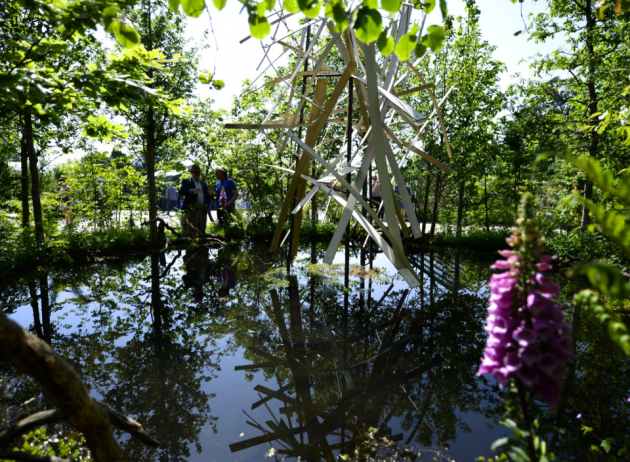 The people behind the EU garden at Bloom say it's about 'common shade' not 'throwing shade'