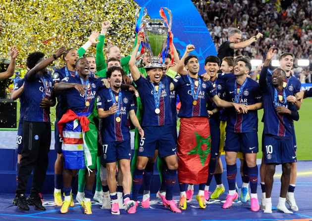 PSG edge Arsenal on penalties to retain Champions League title
