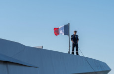 French air defence warship takes up position to protect Dublin during EU Presidency events