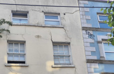 Cracks appear in Dublin city building, prompting officials to cordon it off