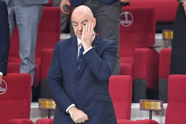 Infantino's top adviser released a blistering statement about the World Cup row and quit his job