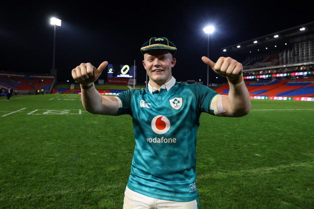 Three phone calls teed 21-year-old Ward up for his Ireland debut